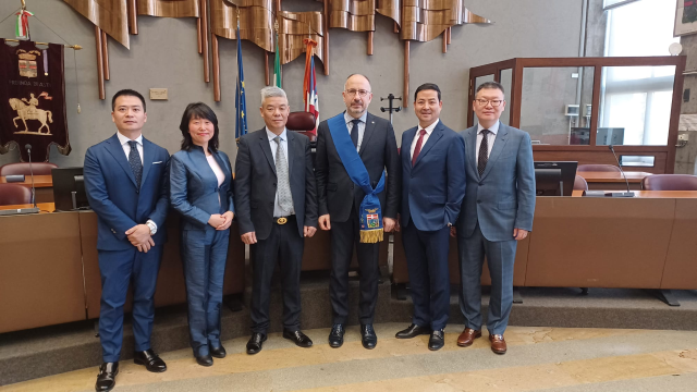 Il Presidente Rasero ha incontrato l'Associazione Immigrati Cinesi Uniti in Piemonte: presto un nuovo accordo tra Asti e la città di Yantai