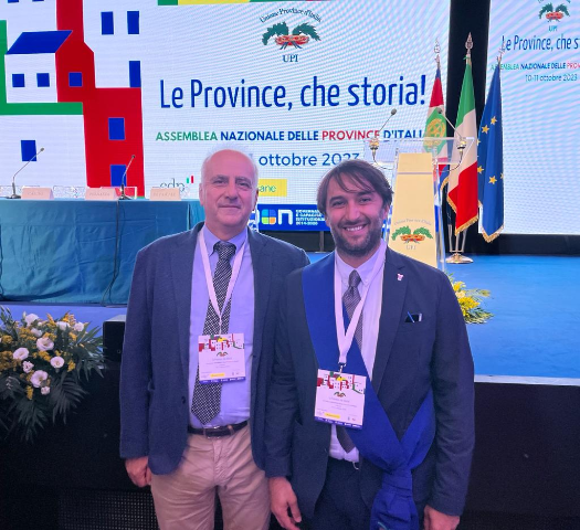 La Provincia di Asti presente a L'Aquila per l’Assemblea Nazionale delle Province Italiane