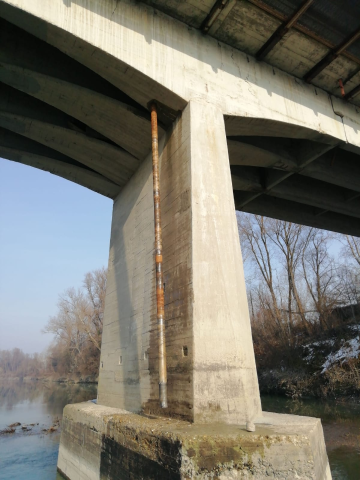 Ponte di Rocchetta Tanaro - Carotaggio (2)