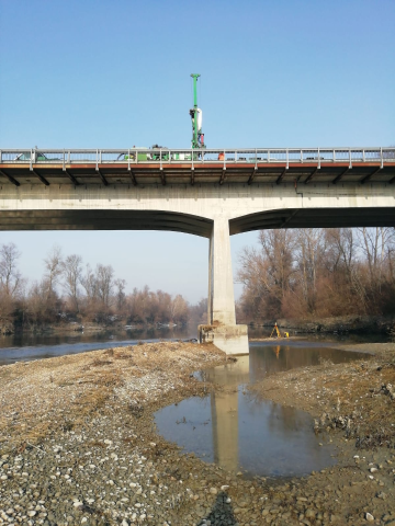 Ponte di Rocchetta Tanaro - Carotaggio (4)