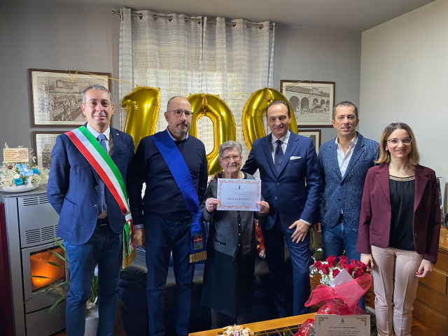 Centenaria a Canelli a casa Gabusi