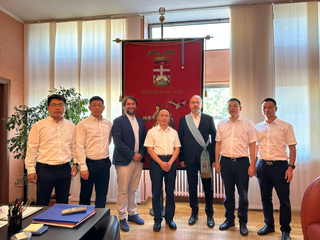 Si rafforza il dialogo tra Asti e Cina: ricevuta in Provincia una delegazione dalla città di Lishui