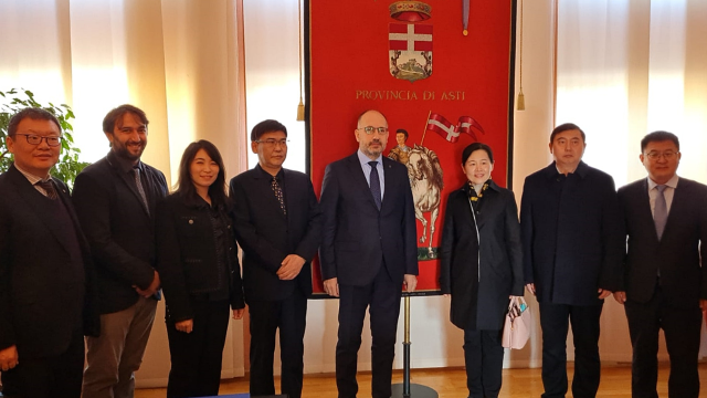 Asse Asti-Cina: incontro in Provincia con una delegazione di Henan