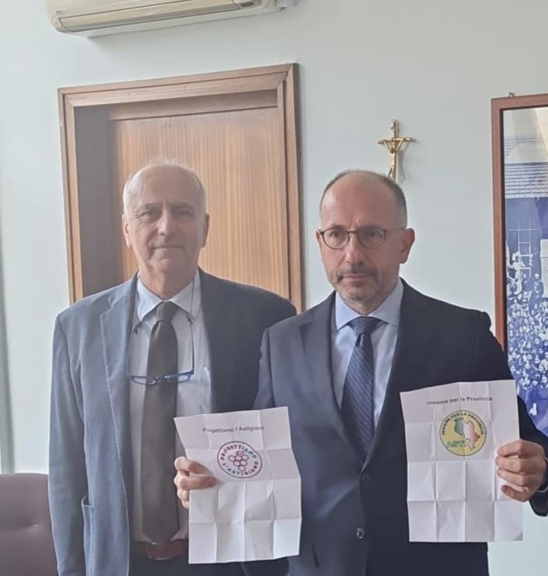 Al voto Sindaci e Consiglieri dei Comuni della Provincia di Asti per il rinnovo del Consiglio Provinciale di Asti 