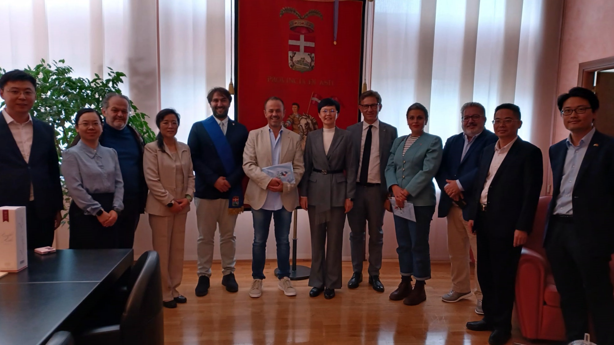 Delegazione cinese del sindacato della provincia di Hunan - 1