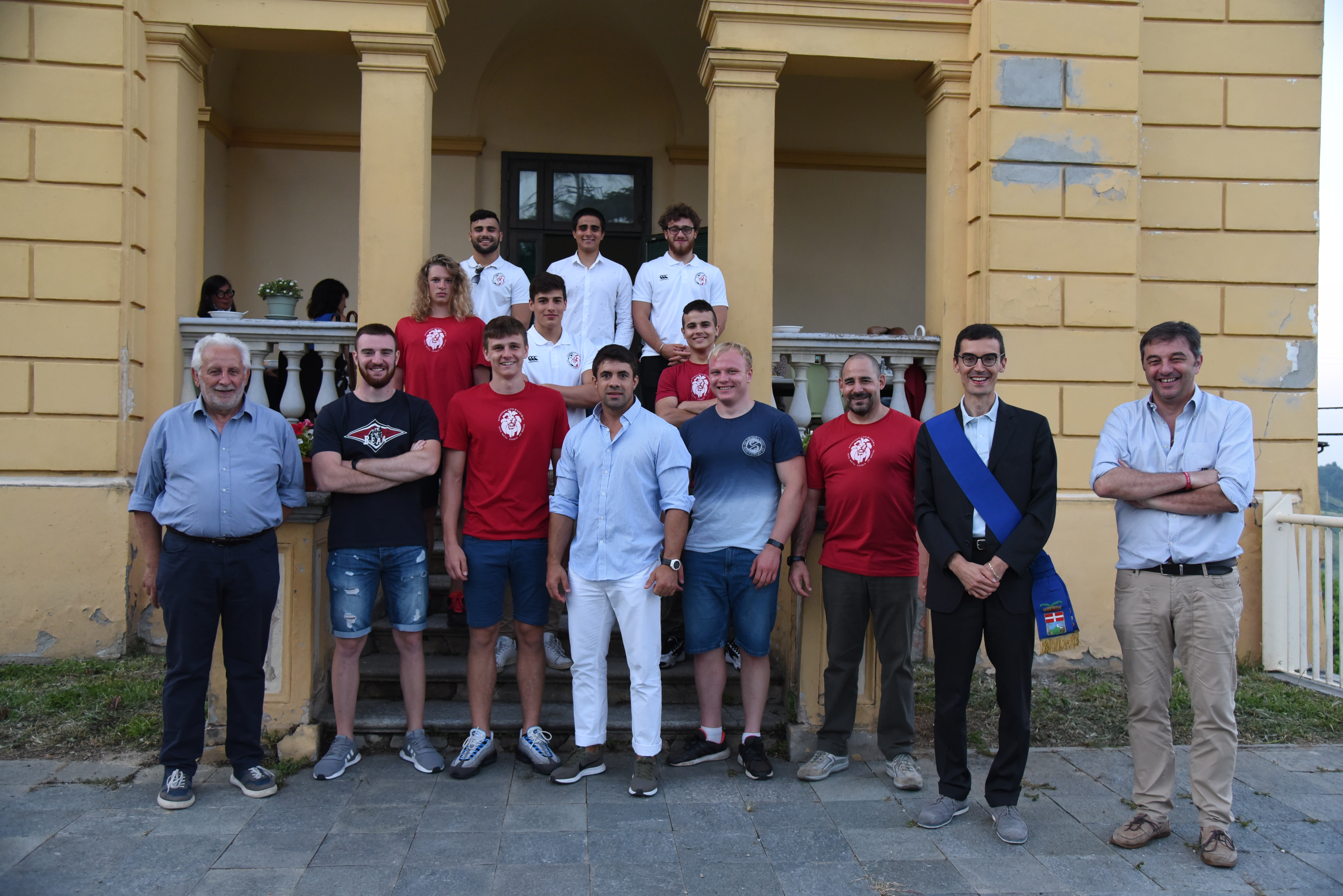 A Villa Badoglio la festa del Rugby