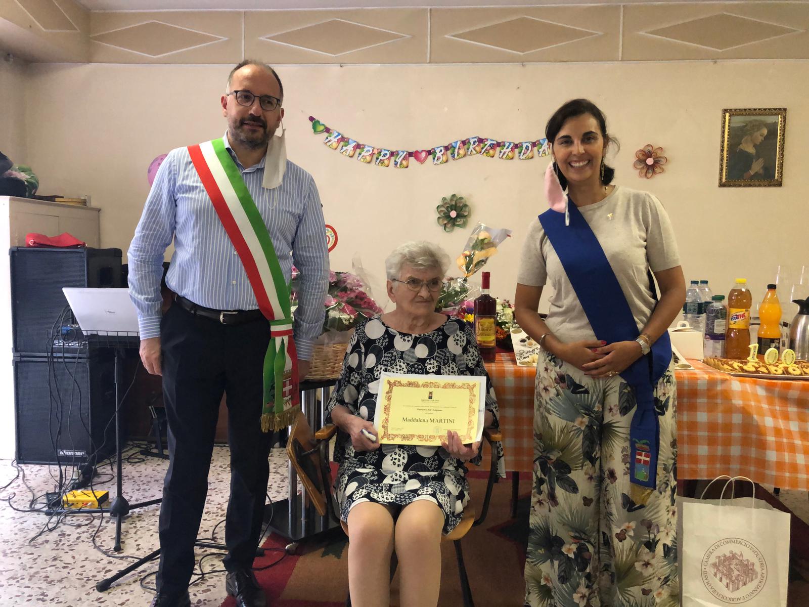 Centenaria ad Asti: Maddalena Martini 
