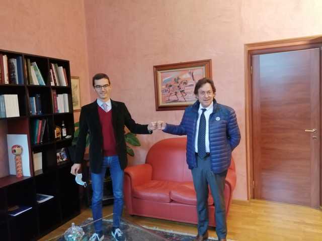 Lanfranco incontra il neo presidente della Camera di Commercio di Alessandria e Asti