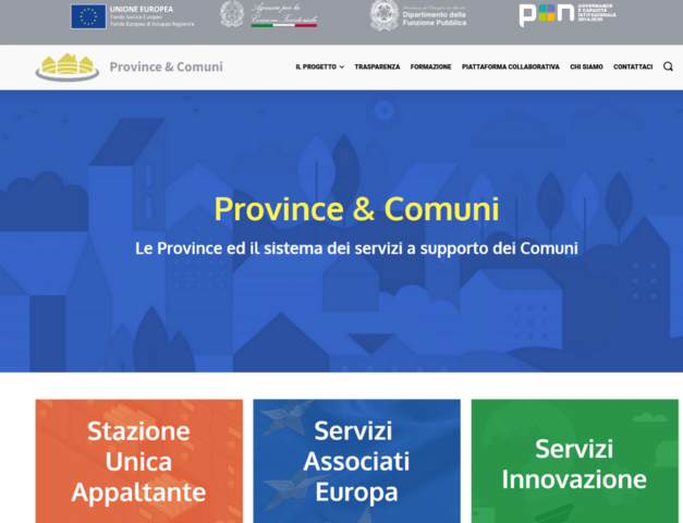 "Province & Comuni": online il nuovo progetto dell'UPI per costruire la Provincia del domani