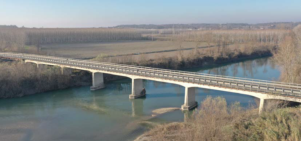 Provincia di Asti: 4.5 milioni per la sicurezza del ponte sul fiume a Rocchetta Tanaro. Lanfranco: «Opera di importanza strategica»